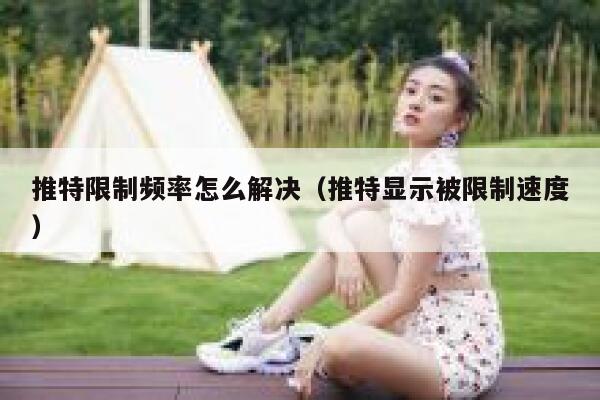 推特限制频率怎么解决（推特显示被限制速度） 第1张