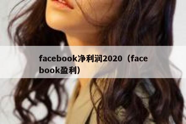 facebook净利润2020(facebook盈利) 第1张 facebook净利润2020(facebook盈利) 第1张