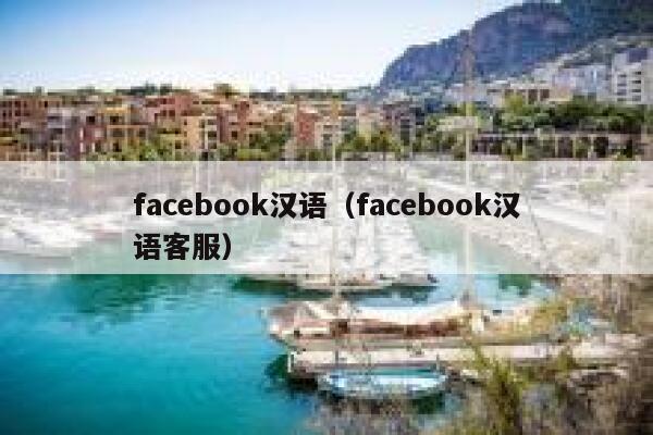 facebook汉语（facebook汉语客服） 第1张