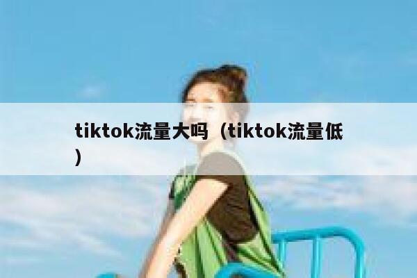 tiktok流量大吗（tiktok流量低） 第1张