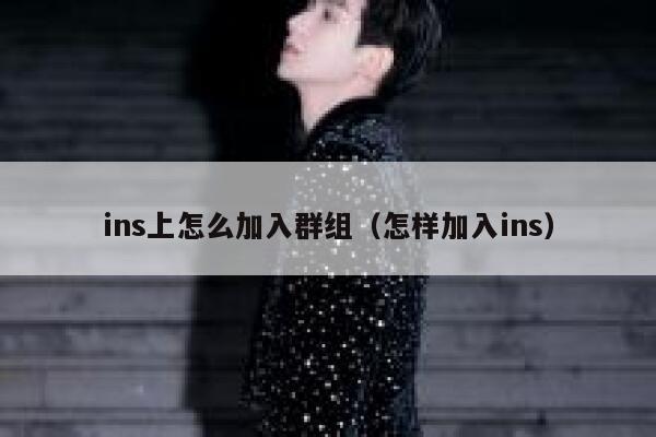 ins上怎么加入群组(怎样加入ins) 第1张 ins上怎么加入群组(怎样加入ins) 第1张