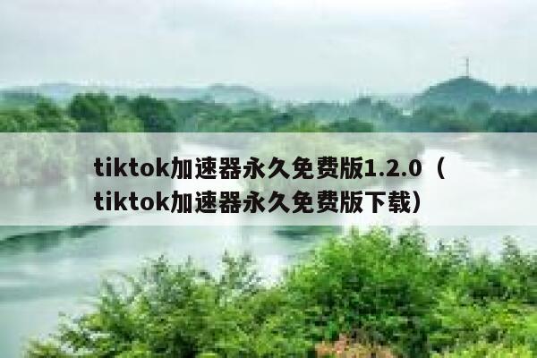 tiktok加速器永久免费版1.2.0(tiktok加速器永久免费版下载) 第1张 tiktok加速器永久免费版1.2.0(tiktok加速器永久免费版下载) 第1张