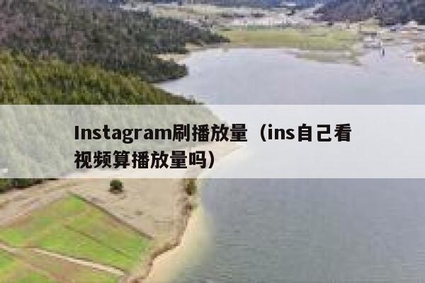 Instagram刷播放量（ins自己看视频算播放量吗） 第1张
