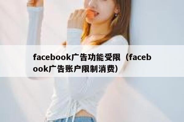 facebook广告功能受限(facebook广告账户限制消费) 第1张 facebook广告功能受限(facebook广告账户限制消费) 第1张