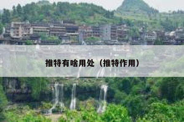 推特有啥用处(推特作用) 第1张 推特有啥用处(推特作用) 第1张