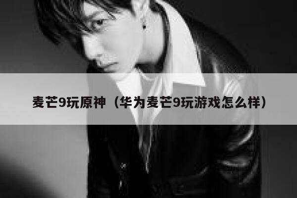 麦芒9玩原神(华为麦芒9玩游戏怎么样) 第1张 麦芒9玩原神(华为麦芒9玩游戏怎么样) 第1张