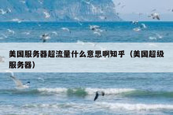 美国服务器超流量什么意思啊知乎（美国超级服务器） 第1张