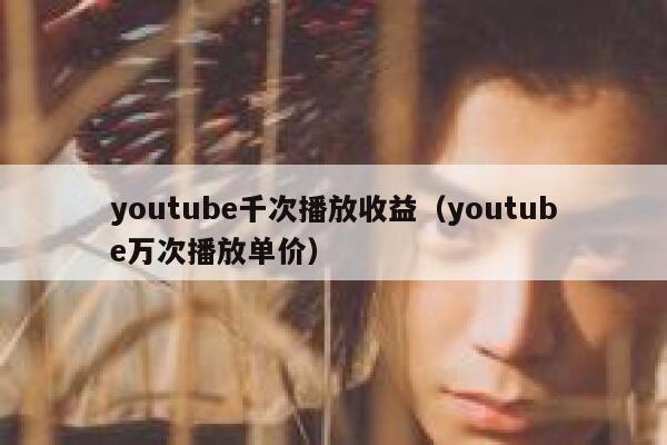 youtube千次播放收益（youtube万次播放单价） 第1张