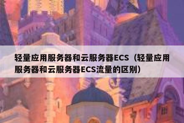 轻量应用服务器和云服务器ECS（轻量应用服务器和云服务器ECS流量的区别） 第1张