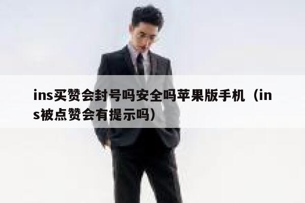 ins买赞会封号吗安全吗苹果版手机(ins被点赞会有提示吗) 第1张 ins买赞会封号吗安全吗苹果版手机(ins被点赞会有提示吗) 第1张