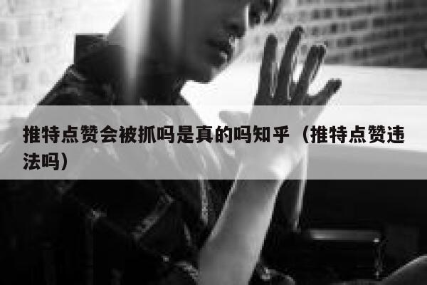 推特点赞会被抓吗是真的吗知乎（推特点赞违法吗） 第1张