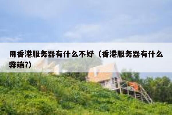 用香港服务器有什么不好（香港服务器有什么弊端?） 第1张