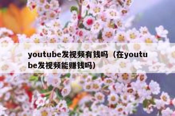 youtube发视频有钱吗（在youtube发视频能赚钱吗） 第1张