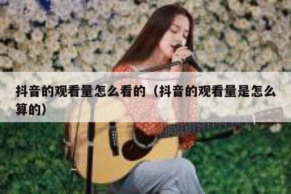 抖音的观看量怎么看的（抖音的观看量是怎么算的） 第1张