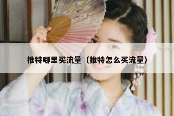 推特哪里买流量（推特怎么买流量） 第1张