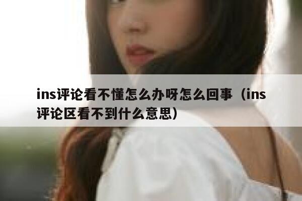 ins评论看不懂怎么办呀怎么回事（ins评论区看不到什么意思） 第1张