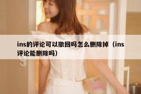 ins的评论可以撤回吗怎么删除掉（ins评论能删除吗） 第1张