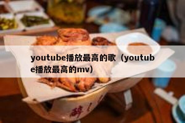 youtube播放最高的歌（youtube播放最高的mv） 第1张