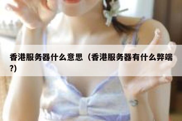 香港服务器什么意思（香港服务器有什么弊端?） 第1张