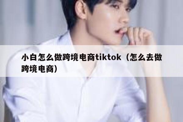 小白怎么做跨境电商tiktok（怎么去做跨境电商） 第1张