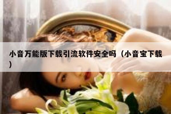 小音万能版下载引流软件安全吗（小音宝下载） 第1张
