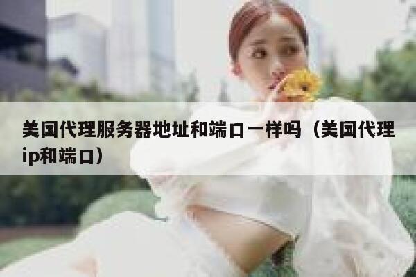 美国代理服务器地址和端口一样吗（美国代理ip和端口） 第1张