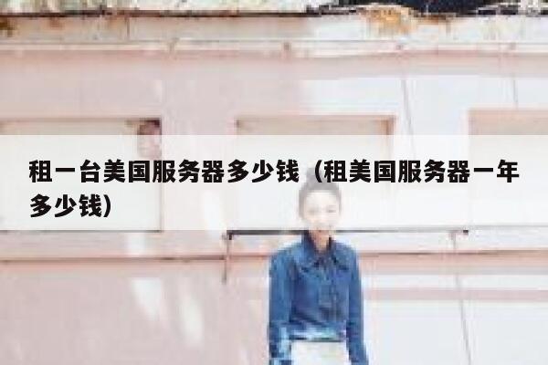 租一台美国服务器多少钱（租美国服务器一年多少钱） 第1张