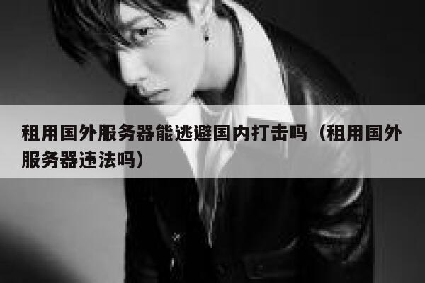 租用国外服务器能逃避国内打击吗（租用国外服务器违法吗） 第1张