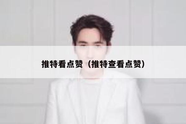 推特看点赞（推特查看点赞） 第1张