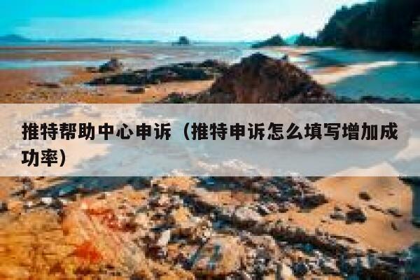 推特帮助中心申诉（推特申诉怎么填写增加成功率） 第1张