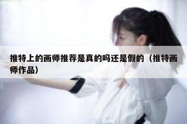 推特上的画师推荐是真的吗还是假的（推特画师作品） 第1张