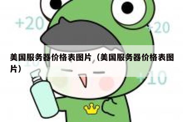 美国服务器价格表图片（美国服务器价格表图片） 第1张