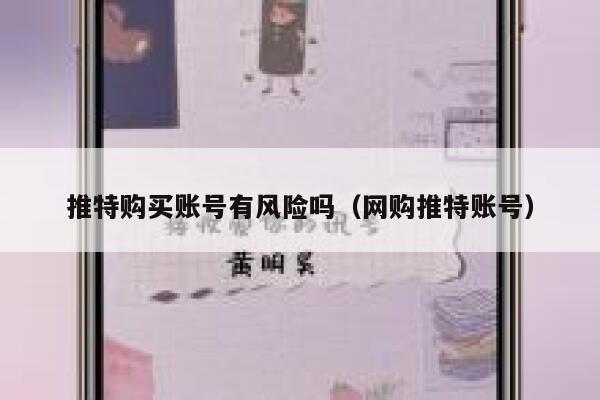 推特购买账号有风险吗（网购推特账号） 第1张