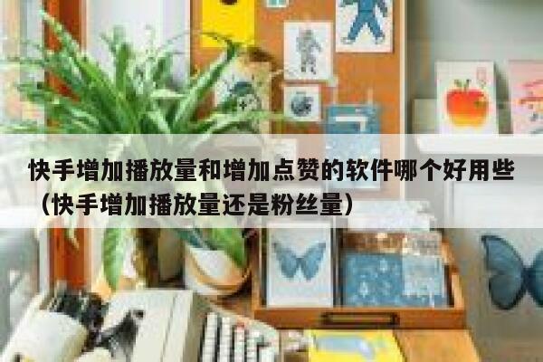 快手增加播放量和增加点赞的软件哪个好用些（快手增加播放量还是粉丝量） 第1张