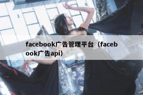 facebook广告管理平台（facebook广告api） 第1张