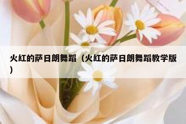 火红的萨日朗舞蹈（火红的萨日朗舞蹈教学版） 第1张