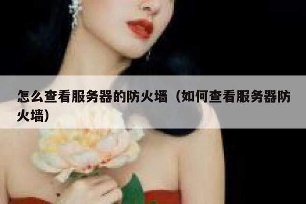 怎么查看服务器的防火墙(如何查看服务器防火墙) 第1张 怎么查看服务器的防火墙(如何查看服务器防火墙) 第1张