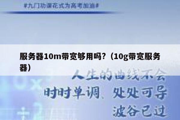 服务器10m带宽够用吗?(10g带宽服务器) 第1张 服务器10m带宽够用吗?(10g带宽服务器) 第1张