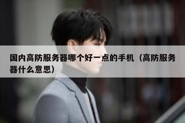 国内高防服务器哪个好一点的手机（高防服务器什么意思） 第1张