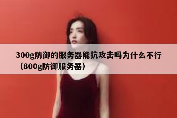 300g防御的服务器能抗攻击吗为什么不行（800g防御服务器） 第1张