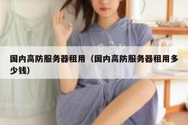 国内高防服务器租用（国内高防服务器租用多少钱） 第1张