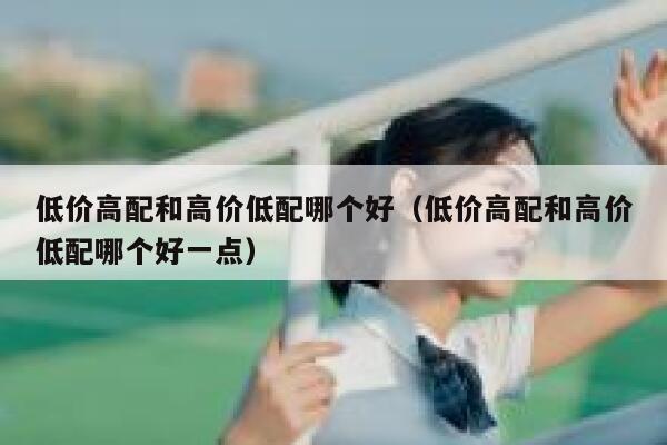 低价高配和高价低配哪个好（低价高配和高价低配哪个好一点） 第1张