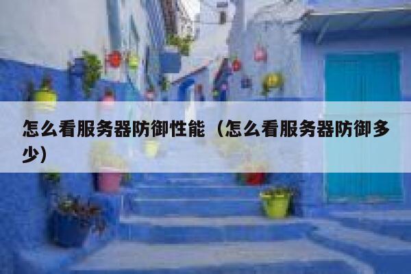 怎么看服务器防御性能(怎么看服务器防御多少) 第1张 怎么看服务器防御性能(怎么看服务器防御多少) 第1张