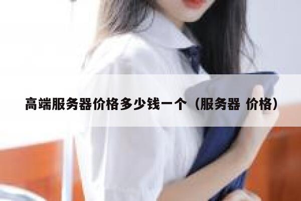 高端服务器价格多少钱一个（服务器 价格） 第1张
