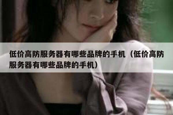 低价高防服务器有哪些品牌的手机（低价高防服务器有哪些品牌的手机） 第1张