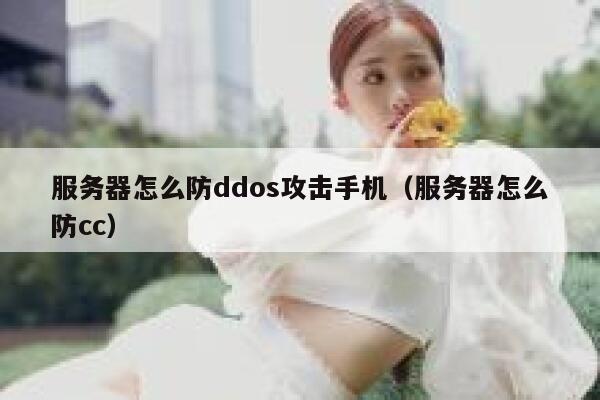 服务器怎么防ddos攻击手机(服务器怎么防cc) 第1张 服务器怎么防ddos攻击手机(服务器怎么防cc) 第1张