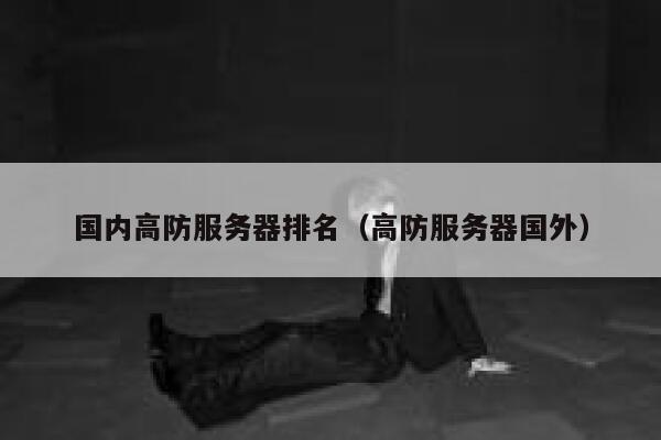 国内高防服务器排名（高防服务器国外） 第1张