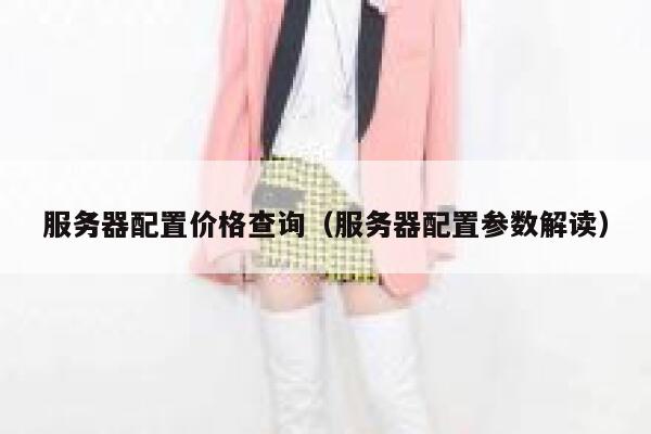 服务器配置价格查询（服务器配置参数解读） 第1张