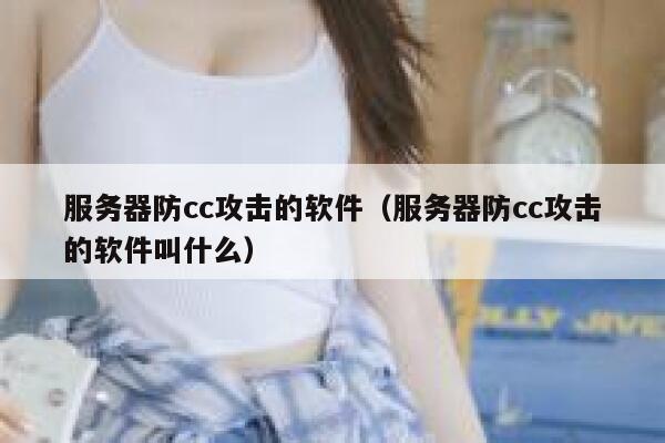服务器防cc攻击的软件（服务器防cc攻击的软件叫什么） 第1张