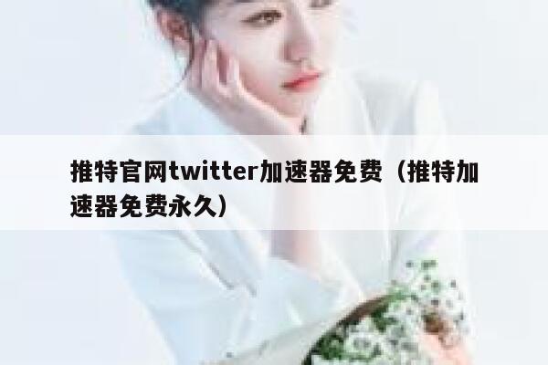 推特官网twitter加速器免费（推特加速器免费永久） 第1张